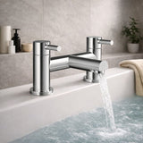 Keenware KBT-550 Perivale Contemporary Bath Mixer Tap: Chrome