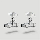 Keenware KRA-007 Traditional Towel Rail & Radiator Straight Valves