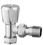 Keenware KRA-008 Thermostatic Towel Rail & Radiator Angled Valves