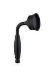 Keenware Traditional Classic Victorian Shower Handset: Black