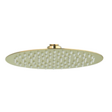 Keenware KSH-096 250mm Round Shower Head: Brushed Brass