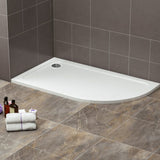 Keenware RH Offset Quadrant Shower Enclosure & Tray: 1200x900