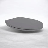 Keenware KTC-615 Admiral Quick Release Soft Close Toilet Seat: Grey