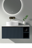 Keenware Windsor Countertop 800 Fluted Wall Hung Vanity Unit: