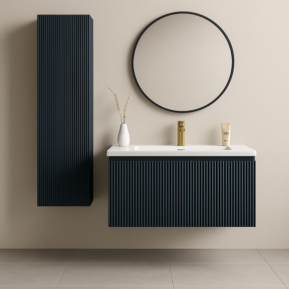 Keenware Windsor 800 Vanity Suite: Blue Eclipse