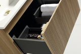 Keenware Windsor 800 Fluted Wall Hung Vanity Unit: