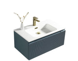 Keenware Windsor 800 Fluted Wall Hung Vanity Unit: