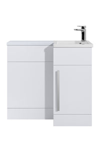 Keenware Hampstead L Shape Combination Vanity Unit: 900mm