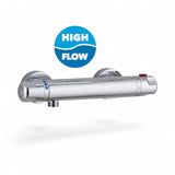 Keenware KBS-003 Thermostatic Brass High Flow Bar Shower Valve For Low Pressure