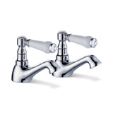 Keenware KBT-056 Surbiton ½” Traditional Ceramic Lever Basin Taps