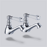 Keenware KBT-056 Surbiton ½” Traditional Ceramic Lever Basin Taps