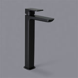 Keenware KBT-577 Lunar Mayfair Freestanding Tall Contemporary Basin Mixer Tap: Matt Black
