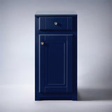 Keenware KVU-056 Kensington Sapphire Blue Traditional Vanity Side Cupboard – 400mm
