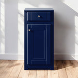 Keenware KVU-056 Kensington Sapphire Blue Traditional Vanity Side Cupboard – 400mm