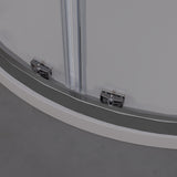 Keenware LH Offset Quadrant Shower Enclosure & Tray: 1200x900