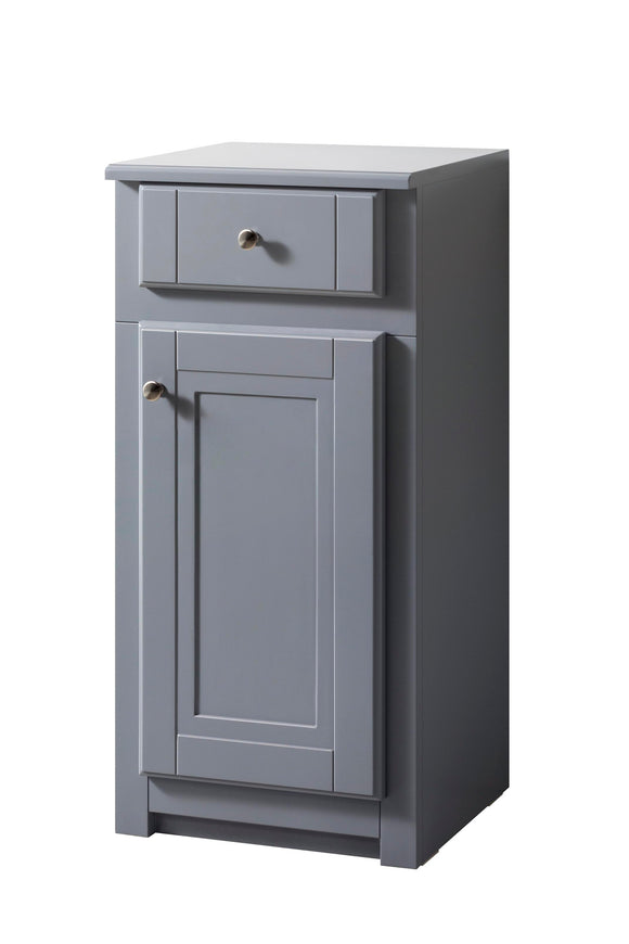 Keenware KVU-015 Kensington Grey Traditional Vanity Side Cupboard – 400mm