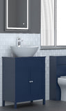 Keenware KVU-053B Chelsea Shaker Style Blue Vanity With Blue Counter Top & Chelsea Oval Sink